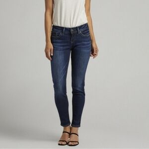Silver Jeans Suki Mid-Rise Pencil Skinny W27 L31